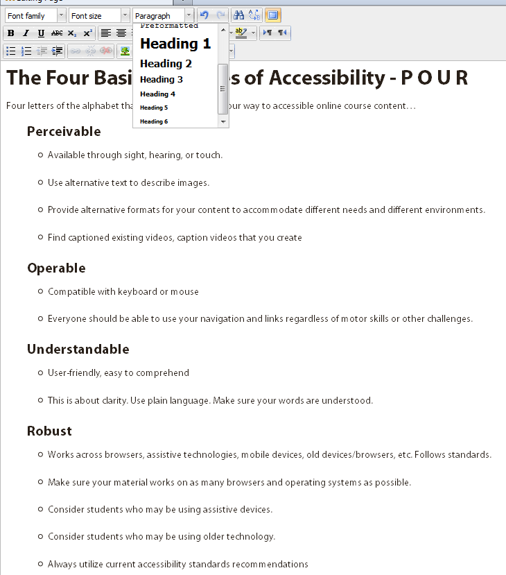 Add structure and hierarchy